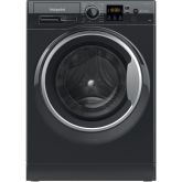 Hotpoint NSWM 1046 BS UK Anti-Stain 10kg 1400rpm Washing Machine - Black