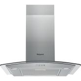 Hotpoint PHGC7.4FLMX Integrated Hood - Inox