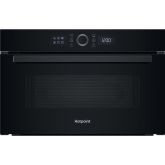 Hotpoint HMD44MBUK Built-In Microwave Oven and Grill - Black