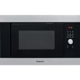 Hotpoint MF25G IX H Built-In Compact Microwave Oven - Inox