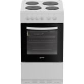 Indesit I5E3KMW Freestanding 50cm Electric Single Cooker - White