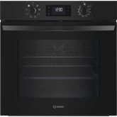 Indesit Turn&Go IO 253 B UK Built-In Electric Single Oven - Black
