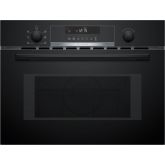Bosch CMA585GB0B, Built-in microwave oven with hot air