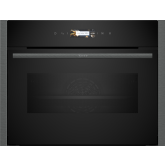 Neff C24MR21G0B, Built-in compact oven with microwave function