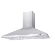 Candy CCE90NX/1 90cm Chimney Cooker Hood - Stainless Steel