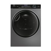 Haier HD90-A3959S I Pro Series 5 9kg Heat Pump Tumble Dryer - A+++ Energy Rated - Graphite