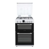 Montpellier MDOG50LW 50cm Double Gas Cooker in White
