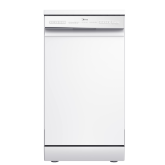 Midea MDWEF1034C(W)-WG-UK 10 Place Setting Freestanding Slimline 45cm Dishwasher - White