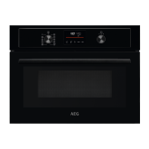 AEG KMX365060B 8000 CombiQuick Integrated Combi Microwave and Oven