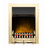 Dimplex Balmoral Brass Inset Electric Fire