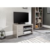 GFW BLC2TVCON BLOC 2 DRAWER TV UNIT CONCRETE