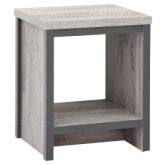 GFW BOSSLTGRY BOSTON SIMPLE LAMP TABLE GREY