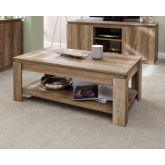 GFW CYNCOFOAK CANYON OAK COFFEE TABLE