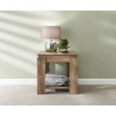 GFW CYNLAMOAK CANYON OAK LAMP TABLE
