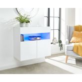 GFW GALSIDWHT GALICIA SIDEBOARD WITH LED WHITE