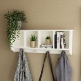 GFW KEMWRKWHT KEMPTON WALL RACK WHITE