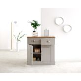 GFW KENSBSGRY KENDAL COMPACT SIDEBOARD GREY