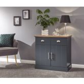 GFW KENSBSSBL KENDAL COMPACT SIDEBOARD SLATE BLUE
