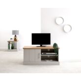 GFW KENSTVGRY KENDAL SMALL TV UNIT GREY