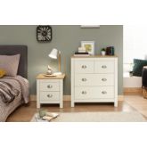 GFW LAN4DCCRM LANCASTER 2+2 DRAWER CHEST CREAM