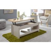 GFW LANLCTGRY LANCASTER LIFT UP COFFEE TABLE GREY