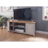 GFW LANLTVGRY LANCASTER LARGE TV CABINET GREY