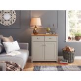 GFW LANSIDGRY LANCASTER COMPACT SIDEBOARD GREY