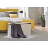 GFW PANOSBGRY PANAMA OTTOMAN STORAGE BOX GREY