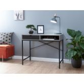 GFW TFDDSKCCB TELFORD COMPUTER DESK CONCRETE + BLACK