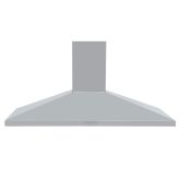 Montpellier MH1000X 100cm Chimney Hood In Stainless Steel