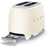 Smeg TSF01CRUK Toaster, Cream