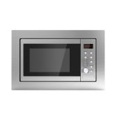 Teknix BIM21SS Built In 21 Litre 800W Microwave 