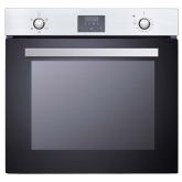 Teknix BITK63ESX Single Electric Oven With Clock 
