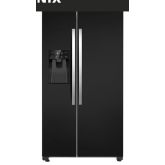 Teknix THSBS1791PLUBIX American Style Fridge Freezer Plumbed Ice And Water