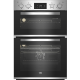 Beko BBADF22300X Built-In Double Electric Oven - Stainless Steel