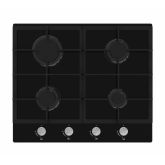 Lifestyle LSGOG60BK 60cm Gas on Glass Hob
