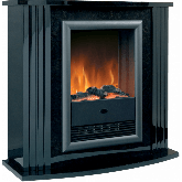 Dimplex MZT20BL Mozart Optiflame Fire Suite Black