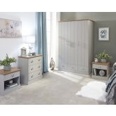 GFW KEN4PCGRY 4 Piece Bedroom Set Grey