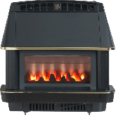 Valor A98003 Firecharm Lfe Gas Fire Black