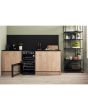 Hotpoint HD5V93CCB/UK Electric Freestanding 50cm Double Cooker - Black