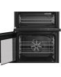 Hotpoint HDE6VDC2B1 60cm Double Oven Electric Cooker with Ceramic Hob