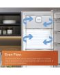 Hotpoint HPK 26362 XP5UK Dual No Frost 60/40 Fridge Freezer with EvenFlow - Inox