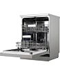 Indesit IN2FE13CNO7SUK 13 Place Setting Push&Go Freestanding Full Size Dishwasher - Silver