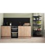 Hotpoint HD5V93CCB/UK Electric Freestanding 50cm Double Cooker - Black