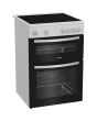 Indesit ITE6VMW Freestanding 60cm Electric Cooker with Ceramic Hob