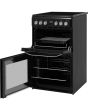 Hotpoint HD5V93CCB/UK Electric Freestanding 50cm Double Cooker - Black