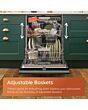 Hotpoint HP2ID10CS80UK 10 Place Setting Integrated Slimline Dishwasher with Rapid Wash
