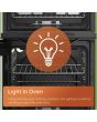 Hotpoint HDE6VDC2B1 60cm Double Oven Electric Cooker with Ceramic Hob