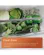 Hotpoint HPKH 1261W S4UK Freestanding 50/50 No Frost Fridge Freezer with Water Dispenser - Silver