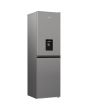 Hotpoint HPKH 1261W S4UK Freestanding 50/50 No Frost Fridge Freezer with Water Dispenser - Silver